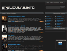 Tablet Screenshot of epeliculas.info